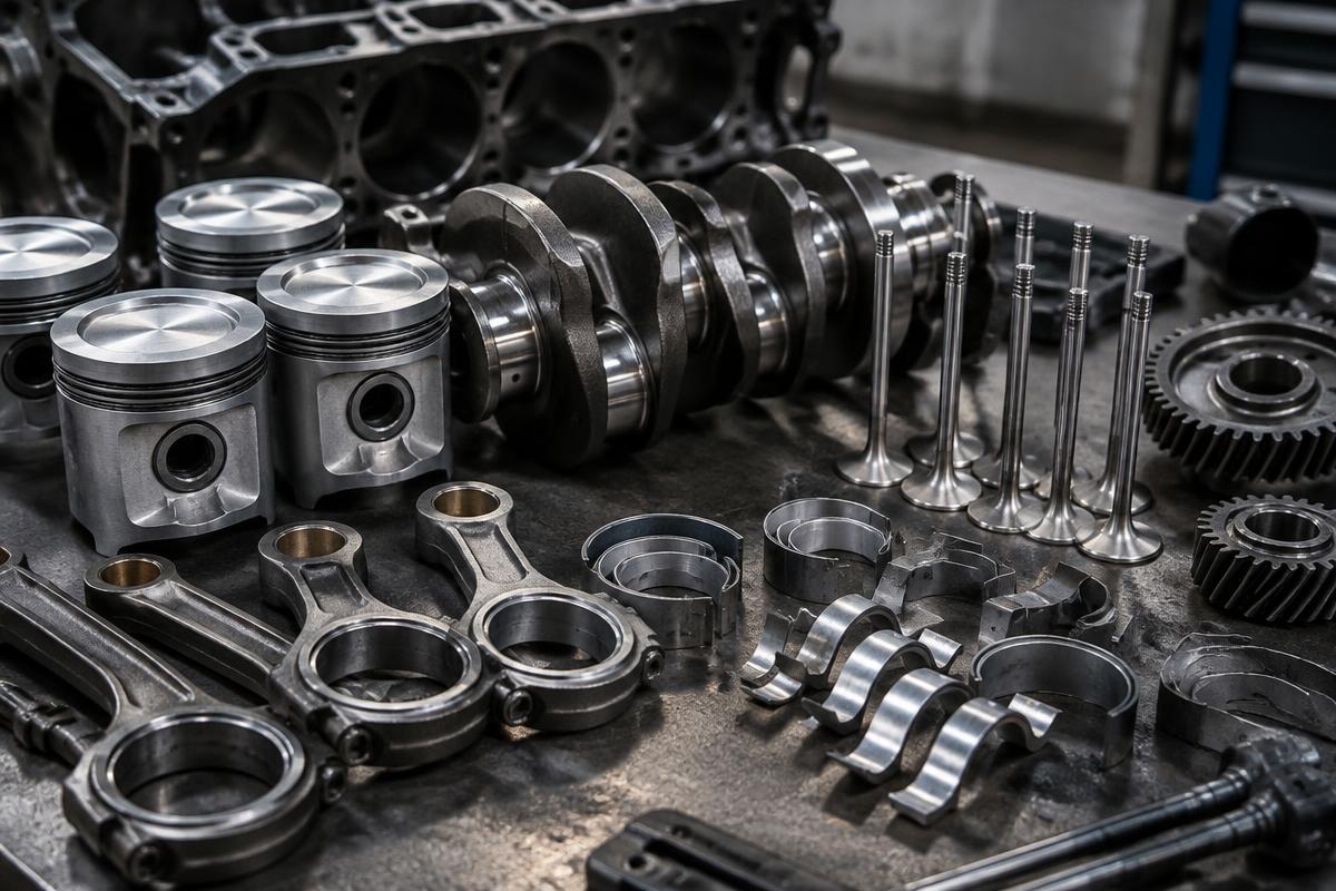 Supply of Pistons & Liners — Set of 40
